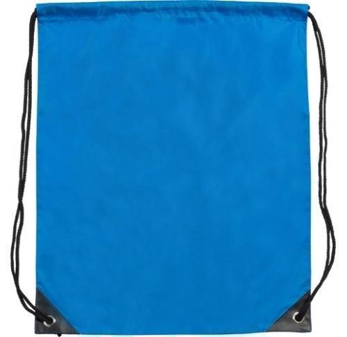 Eynsford' Drawstring Bag - Mid Blue