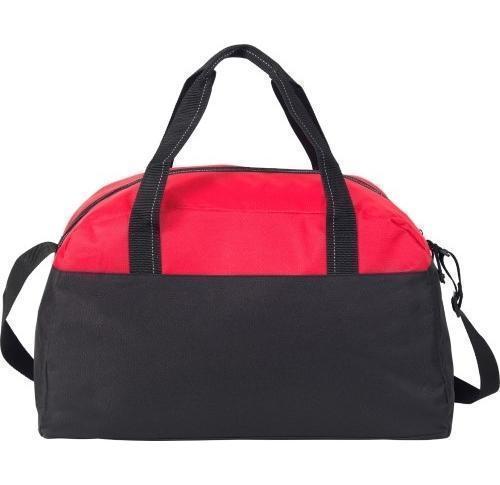 Benenden' Sports  Holdall - Black / Red