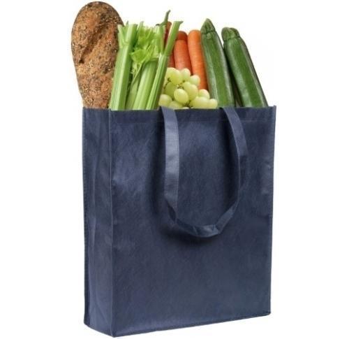 Eco Friendly Tote Shopper Bags  Non Woven - Navy Blue Rainham 