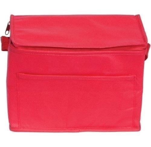 Printed 6 Can Cooler Bags - Red Rainham
