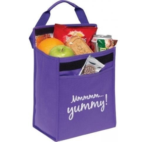 Custom Lunch Cooler Bags - Purple