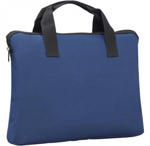 Custom Printed Document Bag Sandwich'  Navy Blue