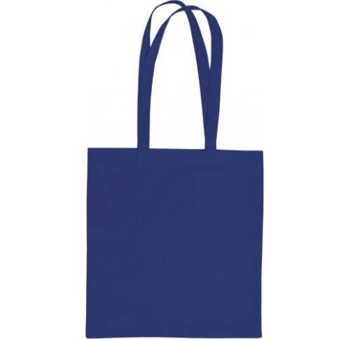 Printed Canvas Cotton Tote Bags Sandgate 7oz Navy Blue