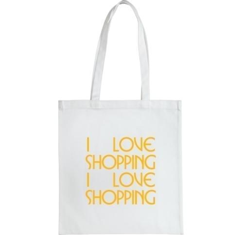 Promotional Printed Canvas Cotton Tote Bags Sandgate 7oz White 