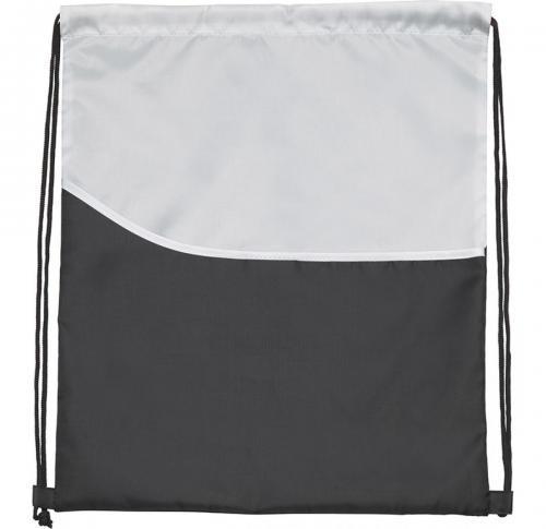 Hayes Drawstring Bags Front Pocket Printed Logo