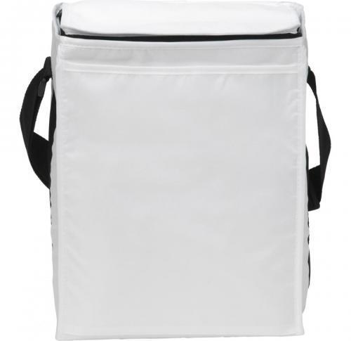 Printed Large Cooler Bags - White Tonbridge