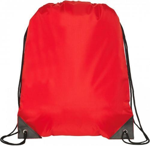 Premium Promo Drawstring Bags - Red Cudham