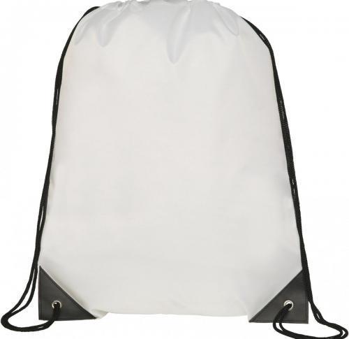  Promotional Drawstring Bags - White Cudham