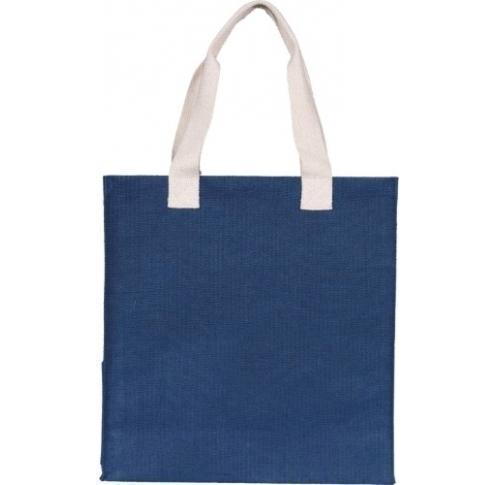 Dargate' Jute Tote Bag Eco - Navy Blue