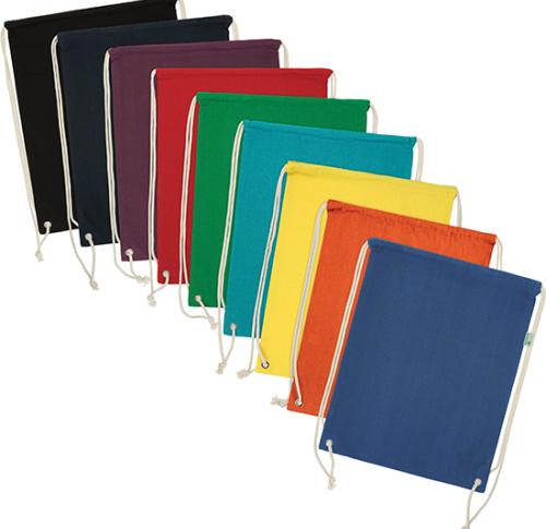 Printed Eco Recycled Drawstring Bag