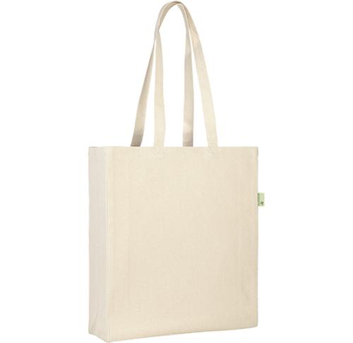 Recycled 10oz Cotton Shopper Tote Bag Dymchurch 