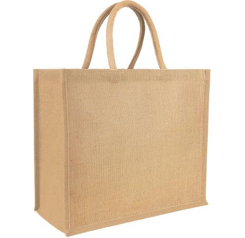 Natural Eco Jute Shopper Tote Bag Yalding 