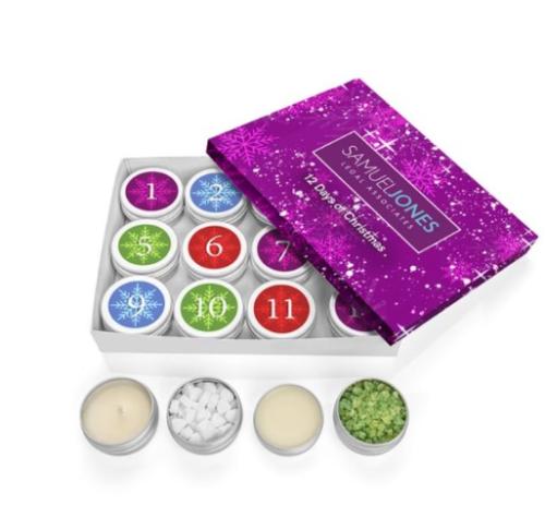 12 Days Of Christmas Boxed Set, Printed Lid White Base