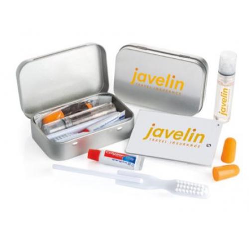 Printed Emergency Travel Set In A Tin