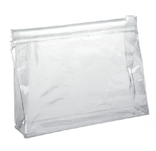 Printed Clear Plastic Travel Makeup Bags  (NEW) 170 X 140 X 40mm