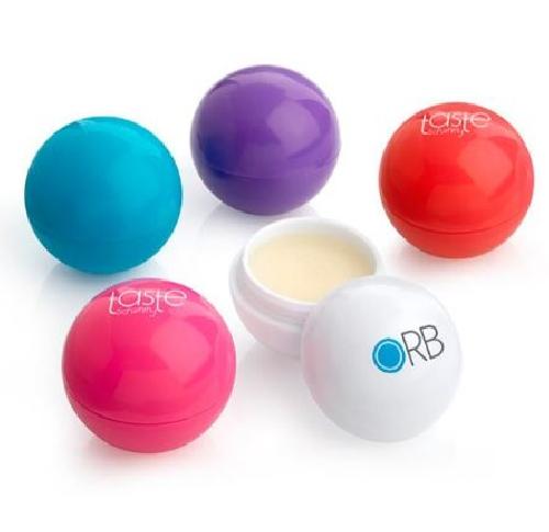 Custom Ball Shaped Lip Balms
