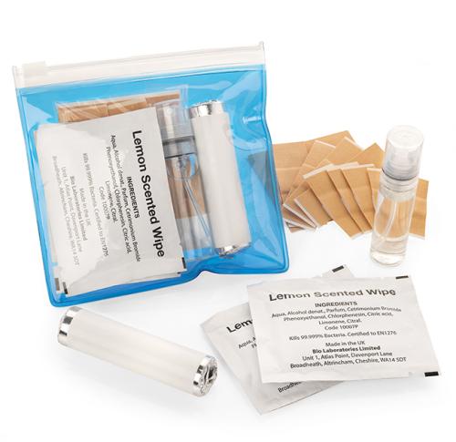 Pocket Size Walking Kit In A Waterproof Pouch