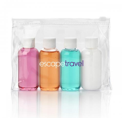Promotional Printed 5 Piece Weekend Travel Sets
