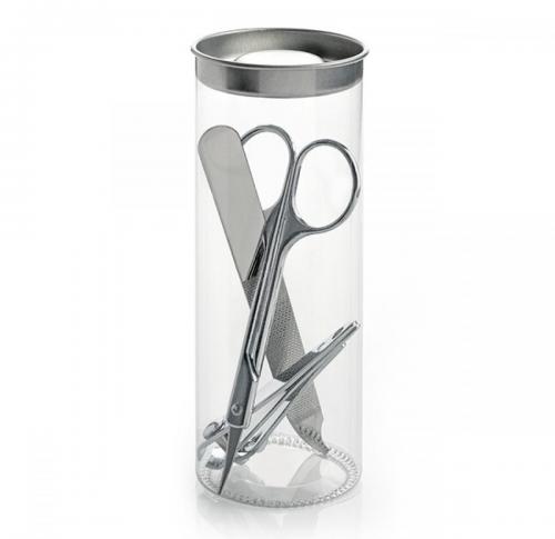 3pc Manicure Set in a PVC Tube