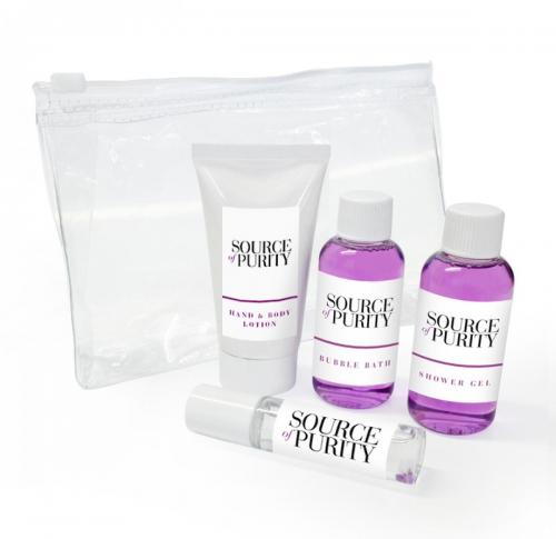 Promotional Printed Pamper Kits In PVC Bag - 5 Piece