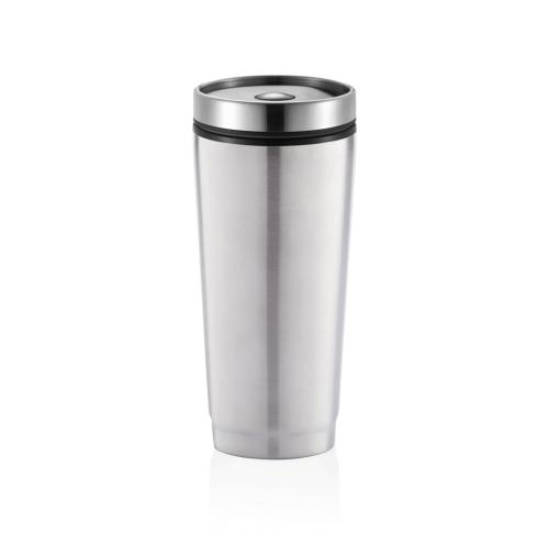Custom Leak Proof Travel Mug Tumbler Silver