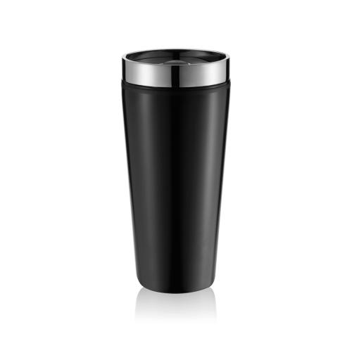 Branded Leak Proof Travel Mug Tumbler - Stainless SteelBlack