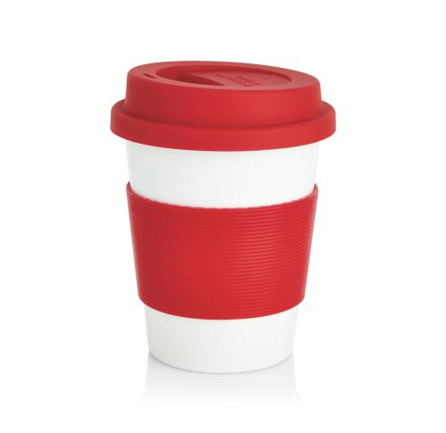 Eco PLA Coffee Cup Red 350ml
