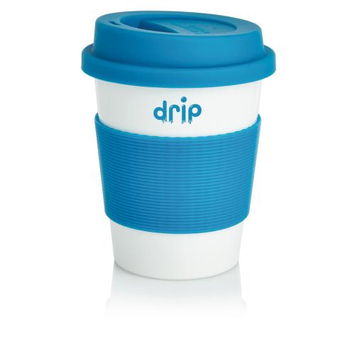 Eco PLA Coffee Cup Blue 350ml