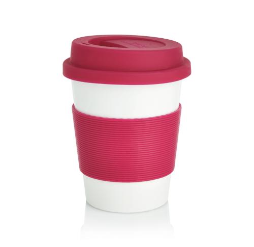 Branded Eco PLA Coffee Cup Red