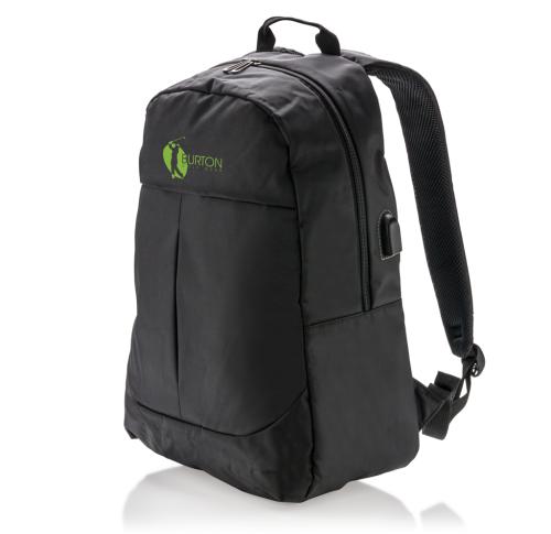 Power USB laptop backpack