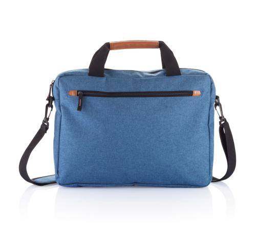 Fashion duo tone laptop bag