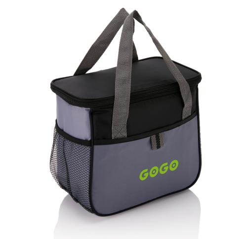 Printed Custom Insulated Cooler Bags - Black Camping