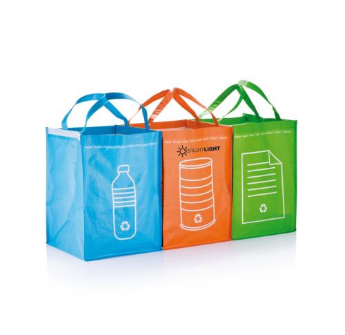 3pcs recycle waste bags