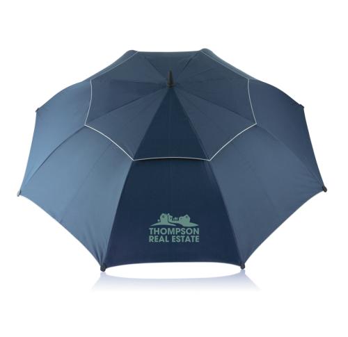 27” Hurricane Storm Umbrellas Custom Printed Logo Automatic