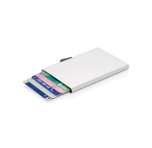 C-Secure aluminium RFID card holder