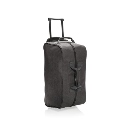 Custom Basic Weekend Overnight Holdall Trolley Bags - Anthracite