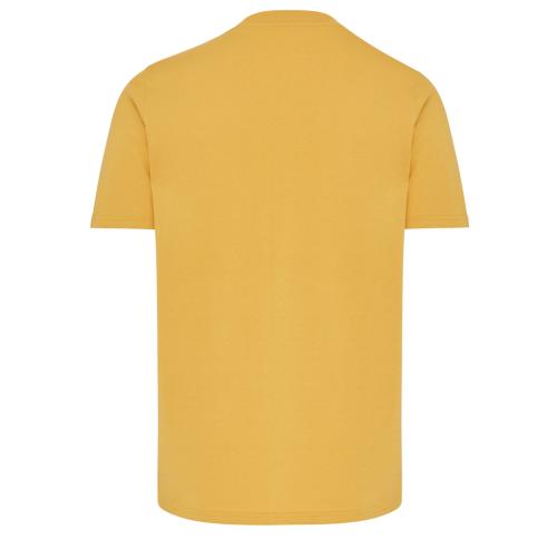 Iqoniq Brett recycled cotton t-shirt - Yellow ochre Custom Logo