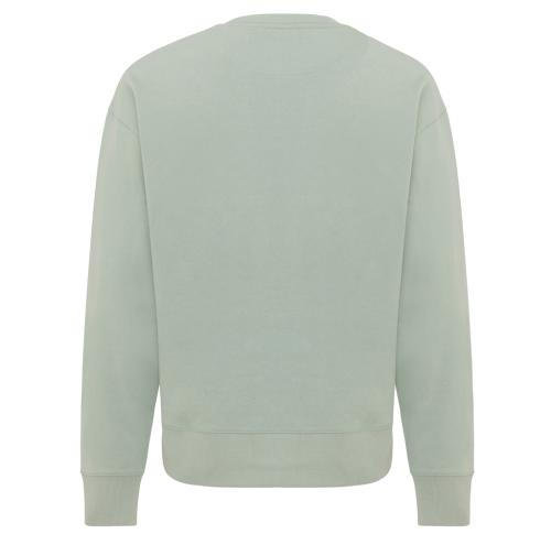 Iqoniq Branded Kruger relaxed recycled cotton crew neck - Green iceberg green