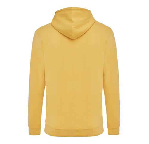 Iqoniq Jasper recycled cotton hoodie - yellow ochre yellow