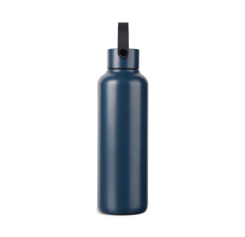 Custom VINGA Baltimore RCS recycled SS bottle 600 ML navy