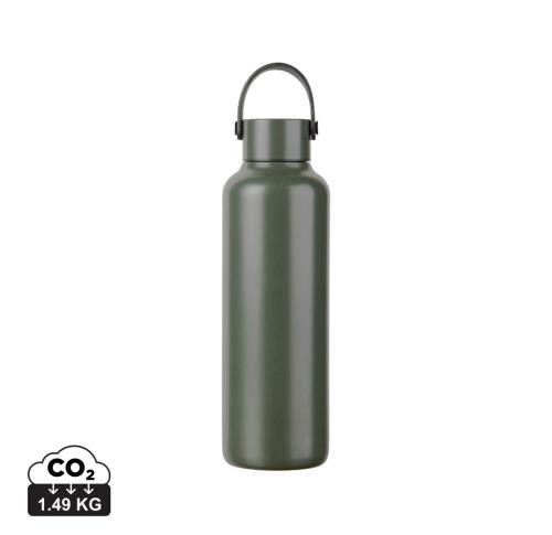VINGA Baltimore RCS recycled SS bottle 600 ML - Green green