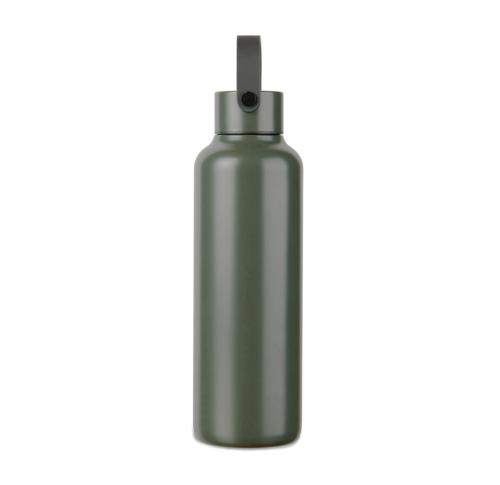 VINGA Baltimore RCS recycled SS bottle 600 ML - Green green