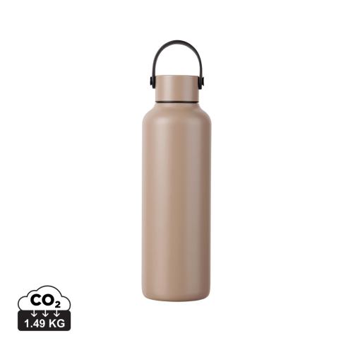 VINGA Baltimore RCS recycled SS bottle 600 ML - Greige greige