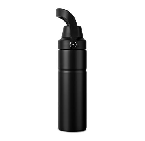VINGA Baltimore trek RCS recycled SS bottle 600 ML - Black black