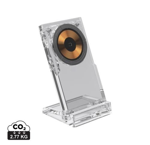Magcharge 15W magnetic wireless charging stand transparent