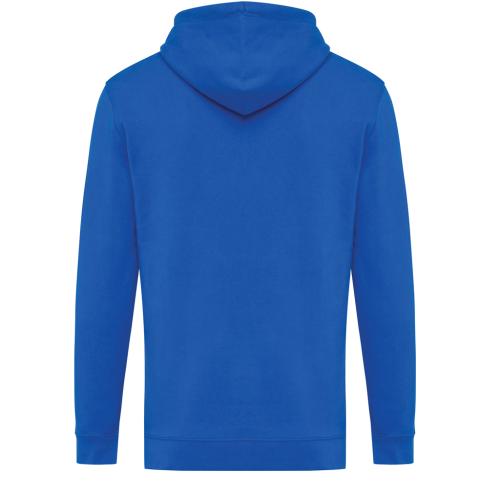 Iqoniq Jasper recycled cotton hoodie royal blue