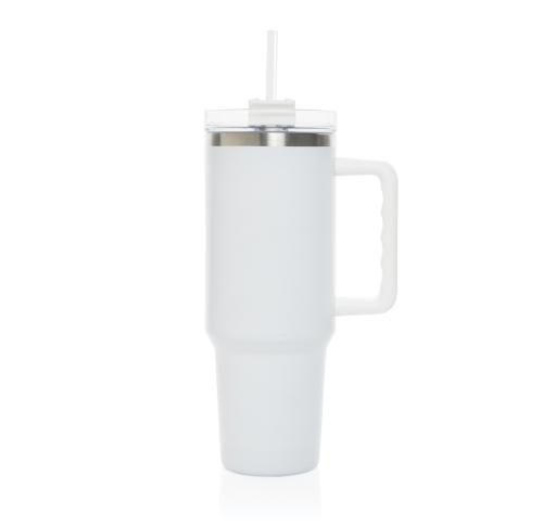 Peakflow RCS recycled steel tumbler 1200ML - White white