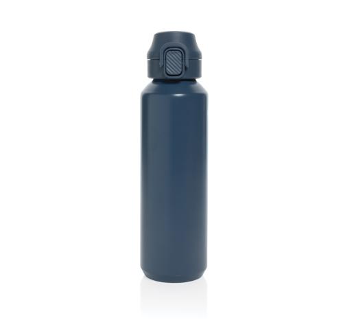 Via RCS Re-steel lockable sport bottle 600ML - Navy navy