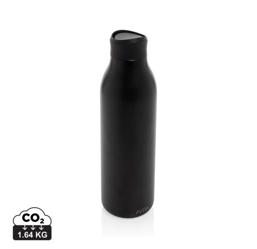 Branded Avira Alok RCS re-steel 360 waterbottle 600ML - Black black