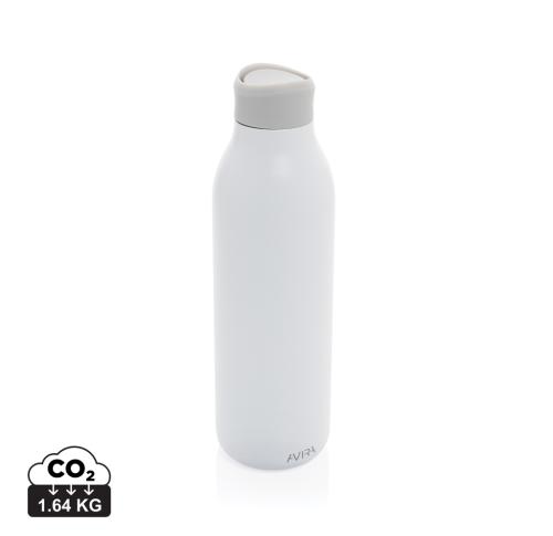 Branded Avira Alok RCS re-steel 360 waterbottle 600ML - White 